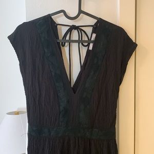 Black Carly Jean jump suit